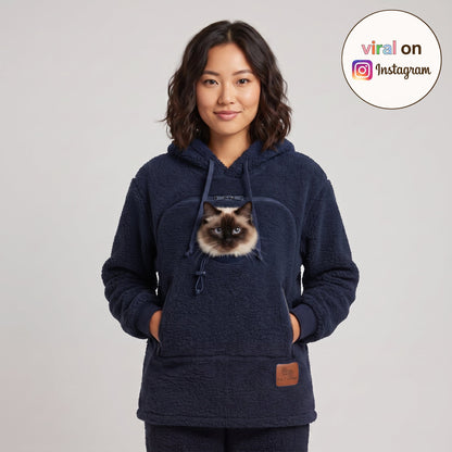 Huggiez™ Hoodie with Pet Tote Carrier