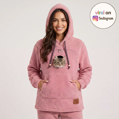 Huggiez™ Hoodie with Pet Tote Carrier